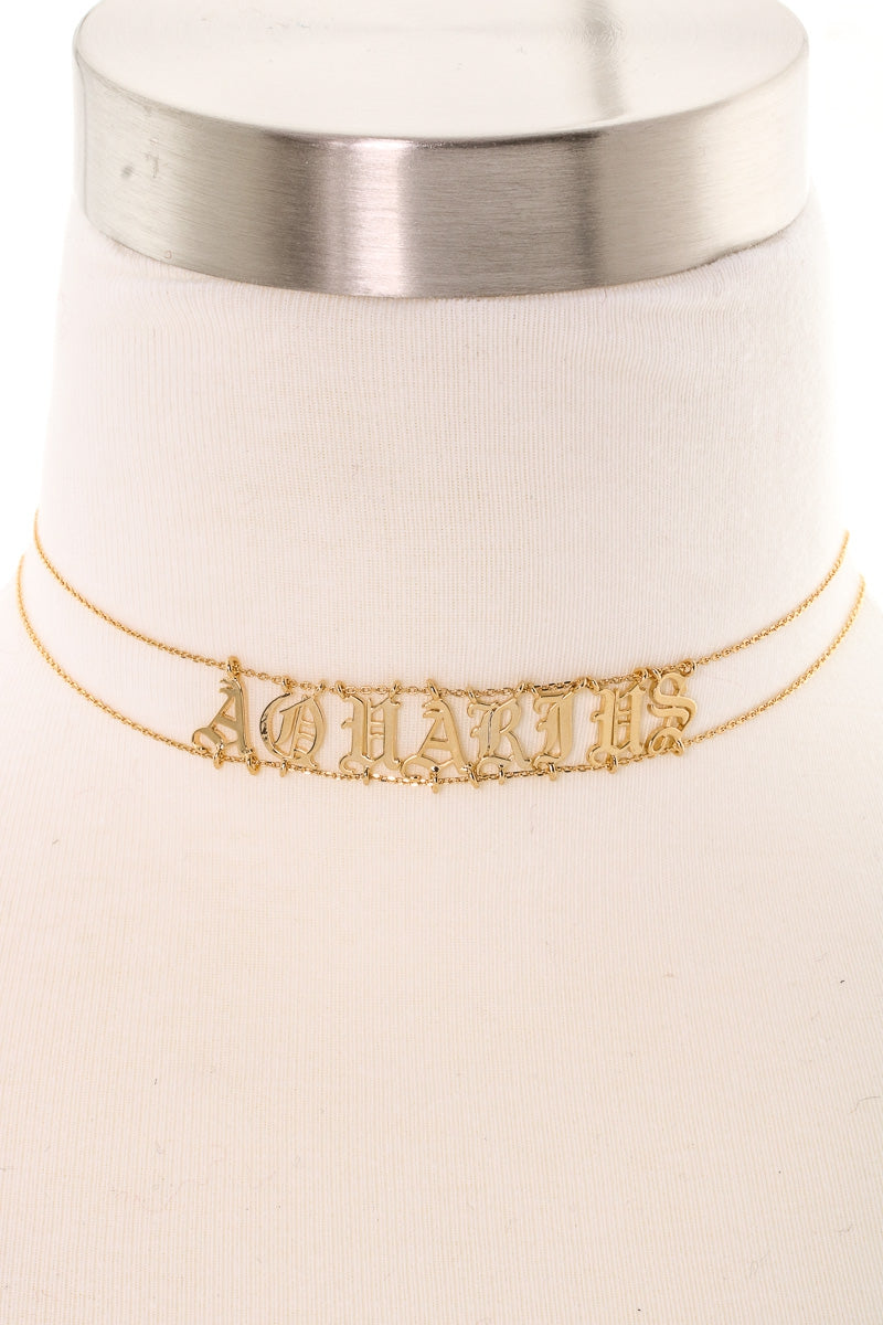 Zodiac Choker