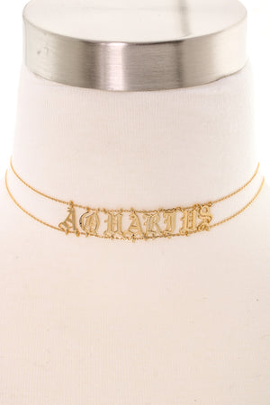 Zodiac Choker